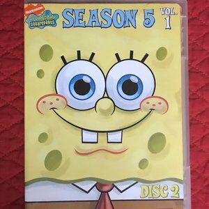 .Sponge Bob Season 5 Volume 1 DVD